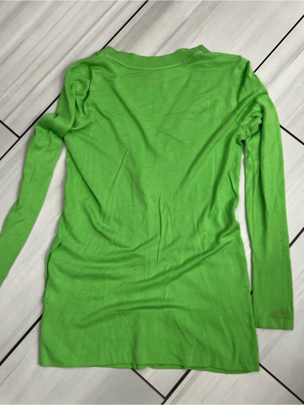 Lilly Pulitzer Heidi Long Cardigan Women's size M - Green - Picture 6 of 6
